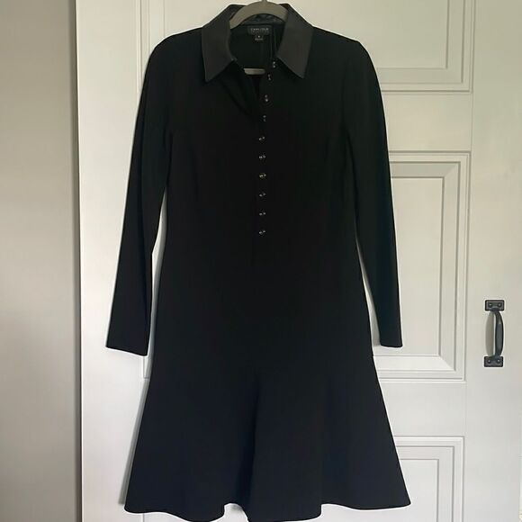 New Carlisle Collection Black Long Sleeve Dress - Picture 1 of 6